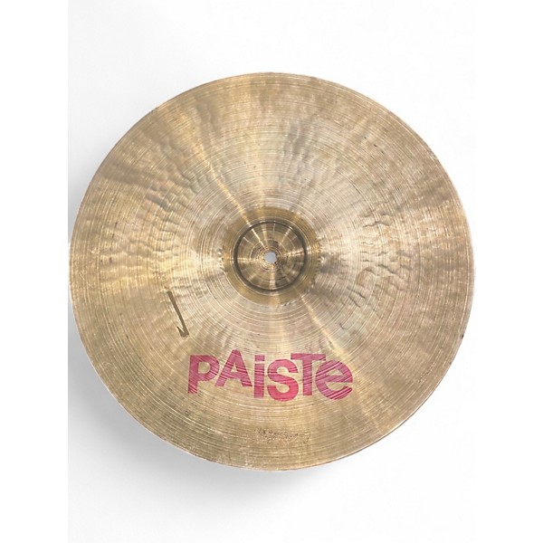 Used Paiste 20in 2002 Crash Cymbal