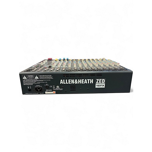 Used Allen & Heath ZED16FX Unpowered Mixer