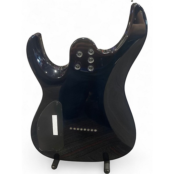 Used Legator N8SS Blue Burl Solid Body Electric Guitar