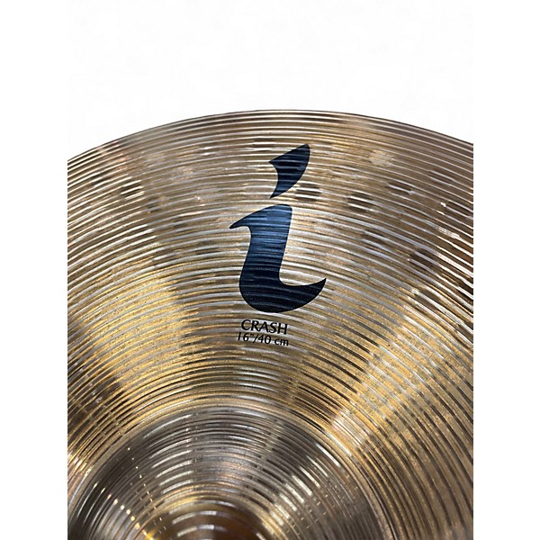 Used Zildjian 16in i Crash  Cymbal