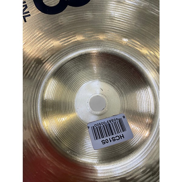 Used MEINL 10in HCS Splash Cymbal