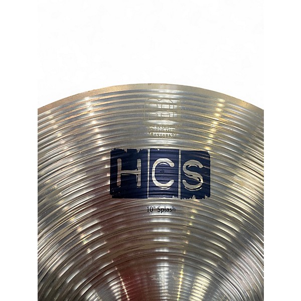 Used MEINL 10in HCS Splash Cymbal
