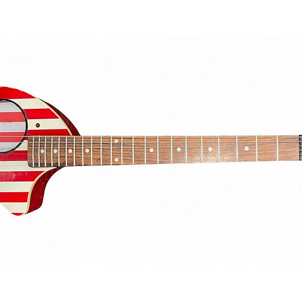 Used Fernandes ZO3 AMERICAN FLAG Solid Body Electric Guitar