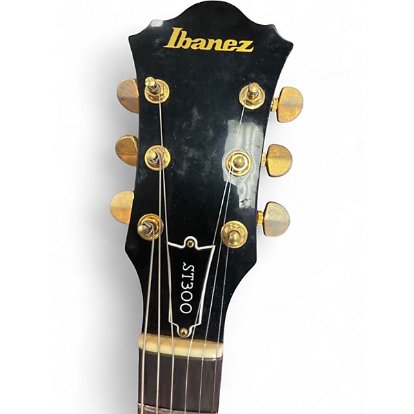 Vintage 1980s Ibanez ST300 Natural Solid Body Electric Guitar