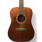 Used Ibanez AW54LOPN Left Handed Open Pore Natural Acoustic Guitar