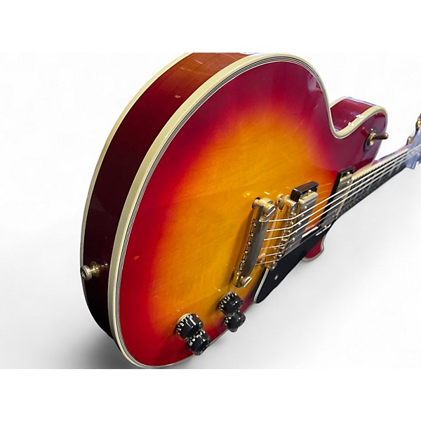 Vintage 1981 Gibson Les Paul Custom Cherry Sunburst Solid Body Electric Guitar