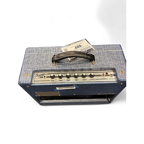 Used Supro Tremoverb 1622rt Tube Guitar Combo Amp