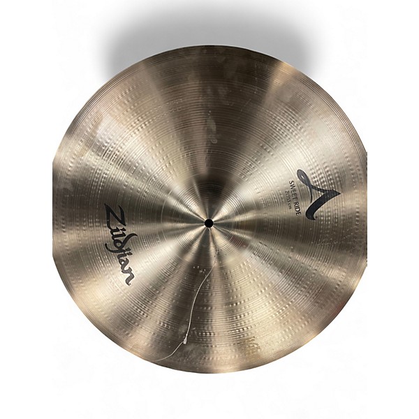 Used Zildjian 21in A Custom Sweet Ride Cymbal