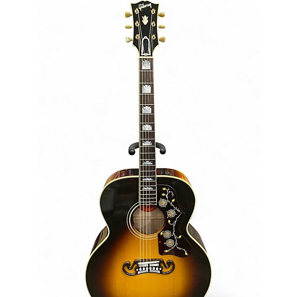 Used Gibson SJ200 Original 2 Color Sunburst Acoustic Electric Guitar