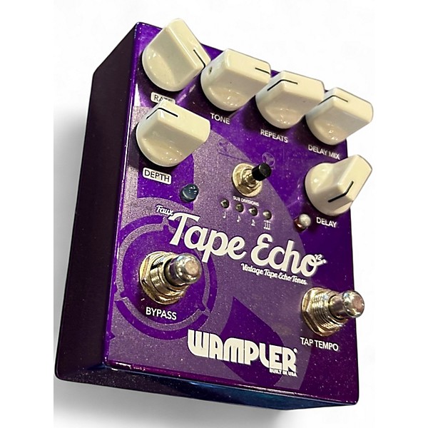 Used Wampler Faux Tape Echo Delay Effect Pedal