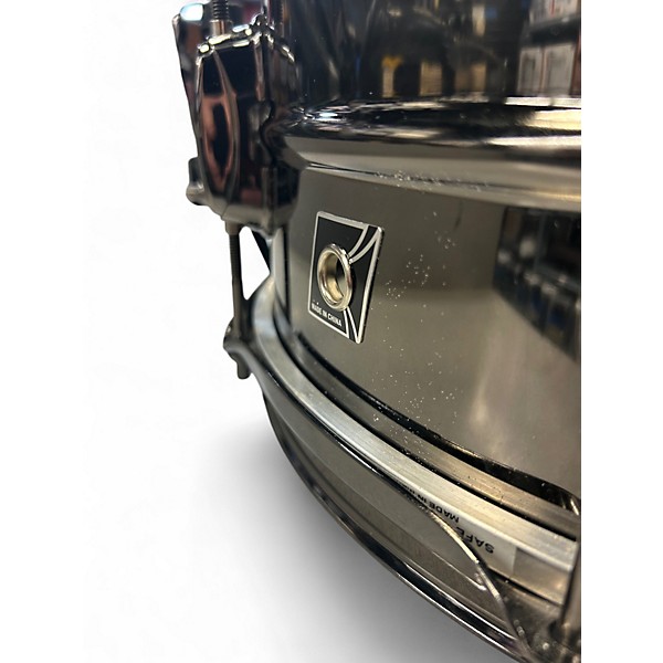 Used TAMA 6.5X14 Metalworks Snare Steel Black Drum