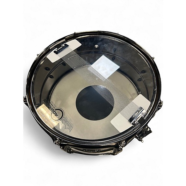 Used TAMA 6.5X14 Metalworks Snare Steel Black Drum