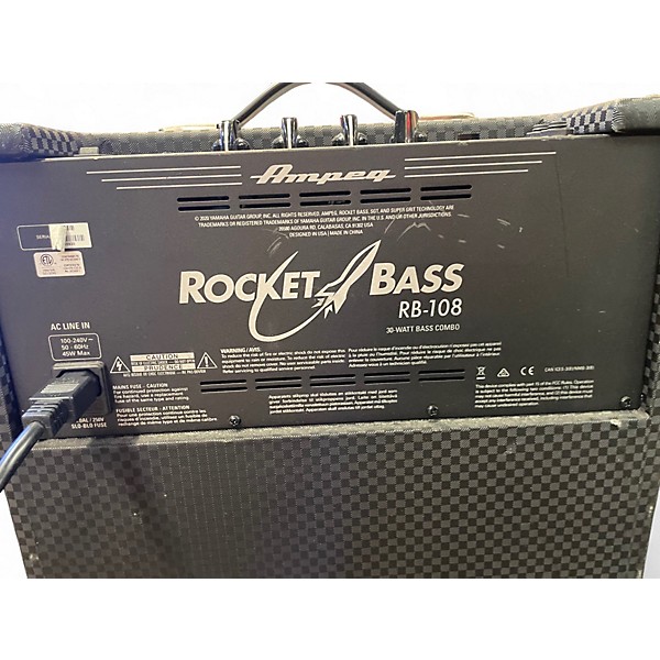 Used Ampeg RB-108 Bass Combo Amp