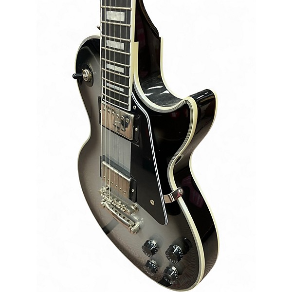 Used Epiphone Les Paul Custom SILVER BURST Solid Body Electric Guitar