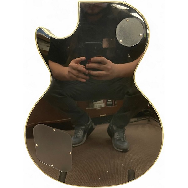 Used Epiphone Les Paul Custom SILVER BURST Solid Body Electric Guitar