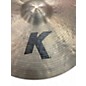 Used Zildjian 22in K Medium Dark Ride Cymbal