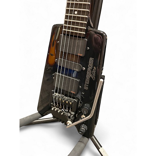 Vintage 1992 Steinberger GL7 ELITE Black Solid Body Electric Guitar