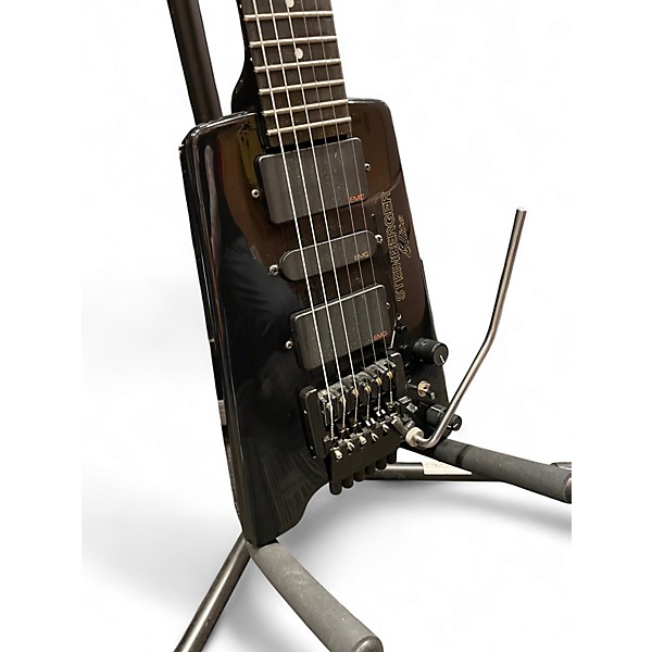 Vintage 1992 Steinberger GL7 ELITE Black Solid Body Electric Guitar
