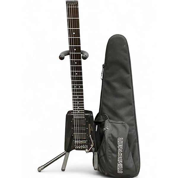 Vintage 1992 Steinberger GL7 ELITE Black Solid Body Electric Guitar