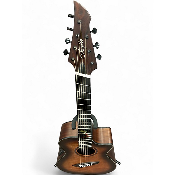 Used Agile Septor 725 7 String Natural Solid Body Electric Guitar