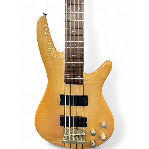 Used Ibanez SR1205E 5 String MAPLE ASH Electric Bass Guitar