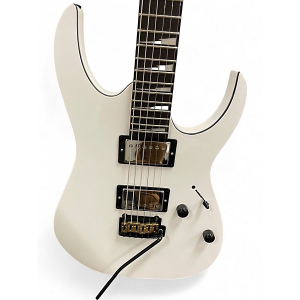 Used Ibanez GRGR120EX WHITE Solid Body Electric Guitar