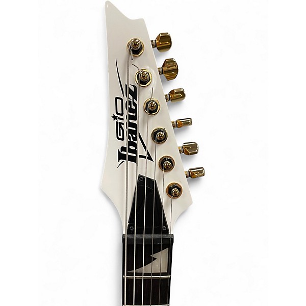 Used Ibanez GRGR120EX WHITE Solid Body Electric Guitar