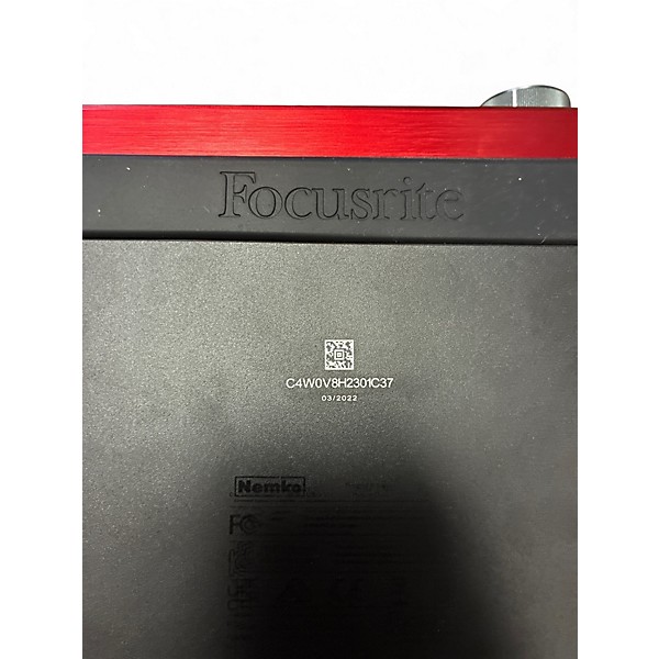 Used Focusrite Clarett 4Pre+ Audio Interface