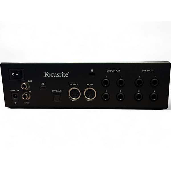 Used Focusrite Clarett 4Pre+ Audio Interface