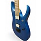 Used 2010s Ibanez RGDIR6M Laser Blue Matte Solid Body Electric Guitar
