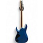Used 2010s Ibanez RGDIR6M Laser Blue Matte Solid Body Electric Guitar