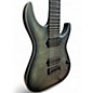 Used 2010s Schecter Guitar Research KM-7 Trans Black Burst Solid Body Electric Guitar