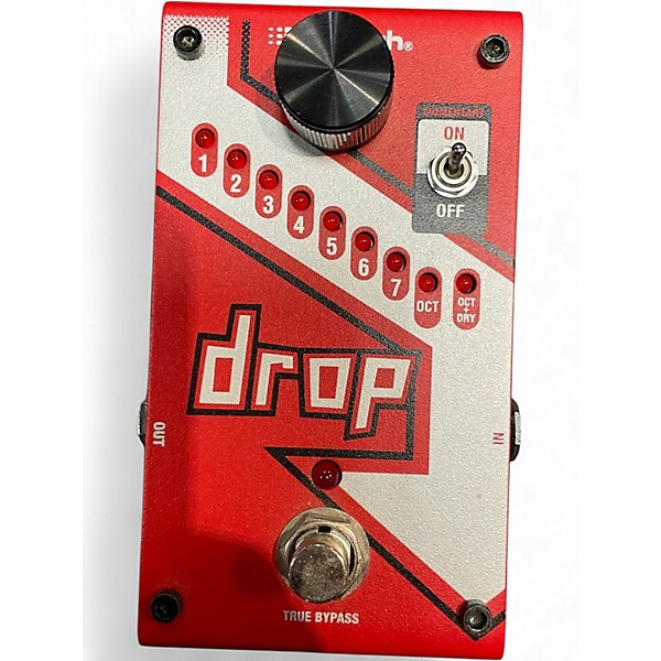Used DigiTech The Drop Polyphonic Drop Tune Pitch-Shifter Effect Pedal