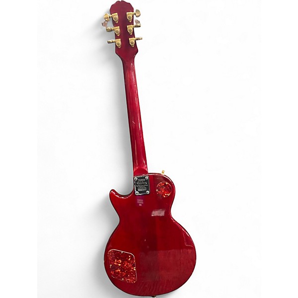 Used 2005 Epiphone Les Paul 100 Bolt On Cherry Sunburst Solid Body Electric Guitar