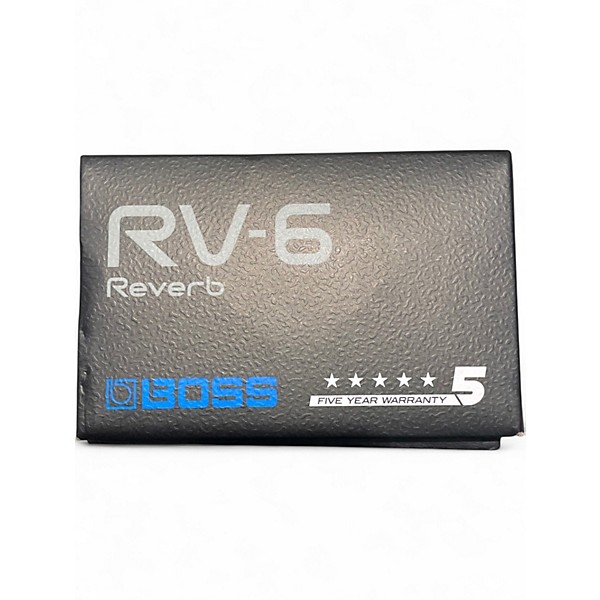 Used BOSS RV6 Digital Reverb Effect Pedal