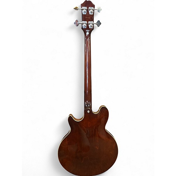 Used Epiphone Jack Casady Signature Sparkling Burgundy Electric Bass Guitar