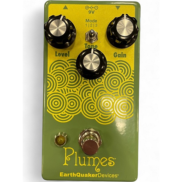 Used EarthQuaker Devices Plumes Small Signal Shredder Overdrive Effect Pedal