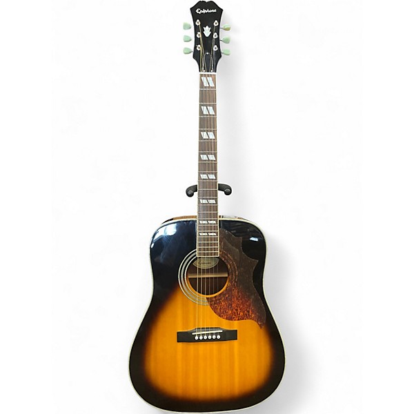 Used Epiphone Hummingbird Artist Tobacco Burst Acoustic Guitar