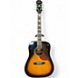 Used Epiphone Hummingbird Artist Tobacco Burst Acoustic Guitar thumbnail
