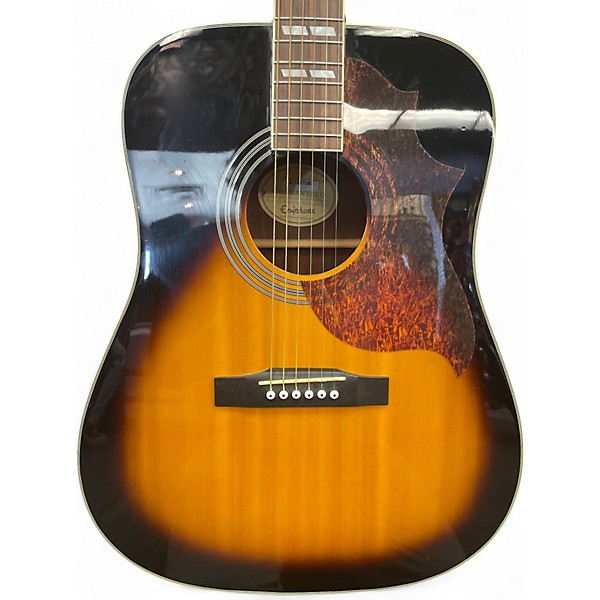 Used Epiphone Hummingbird Artist Tobacco Burst Acoustic Guitar