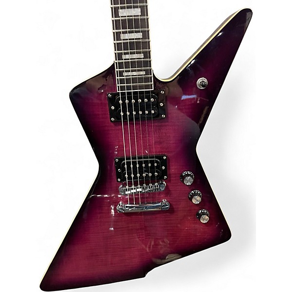 Used Westcreek Revenge Purple Solid Body Electric Guitar