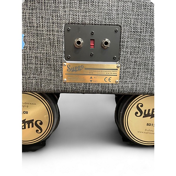 Used Supro STATESMAN 2X12 Guitar Cabinet