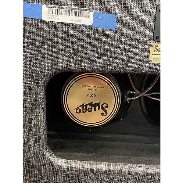 Used Supro STATESMAN 2X12 Guitar Cabinet