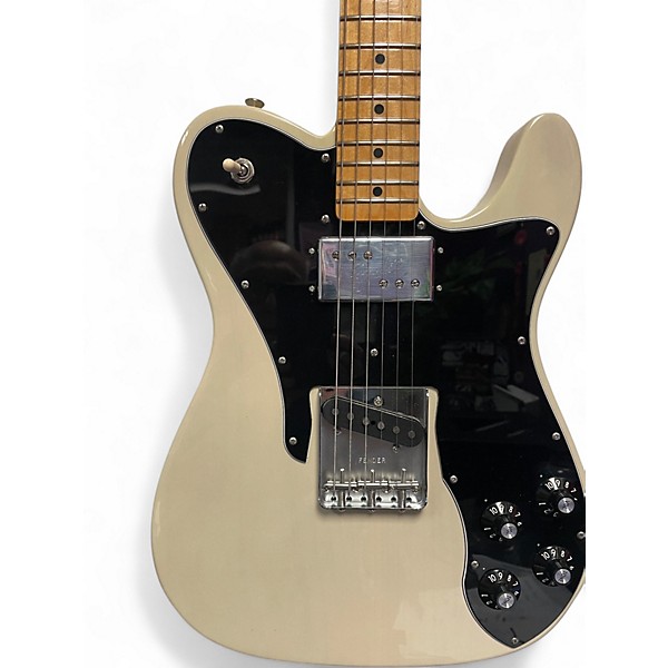 Used Fender American Original 70s Telecaster Custom Trans Blonde Solid Body Electric Guitar