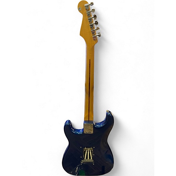Used Fender Standard Stratocaster HSS Blue Solid Body Electric Guitar