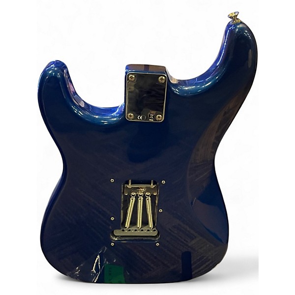 Used Fender Standard Stratocaster HSS Blue Solid Body Electric Guitar