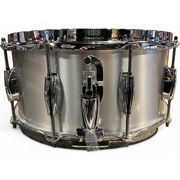 Used Gretsch Drums 14X6.5 Grand Prix Aluminum Silver Drum