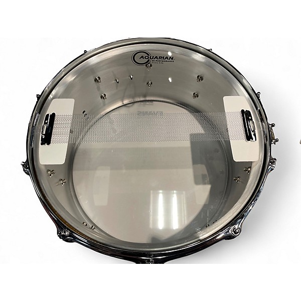 Used Gretsch Drums 14X6.5 Grand Prix Aluminum Silver Drum
