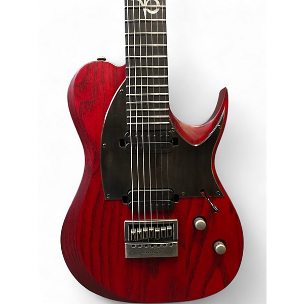 Used Solar Guitars T1.7TBR Cherry Solid Body Electric Guitar