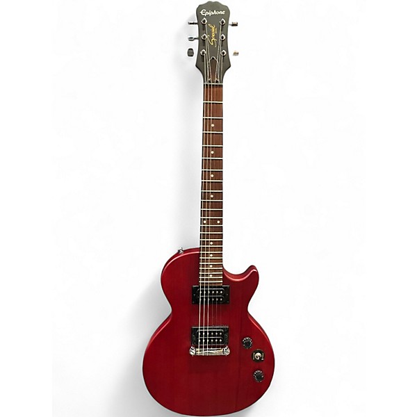 Used Epiphone Les Paul Special I Worn Cherry Solid Body Electric Guitar